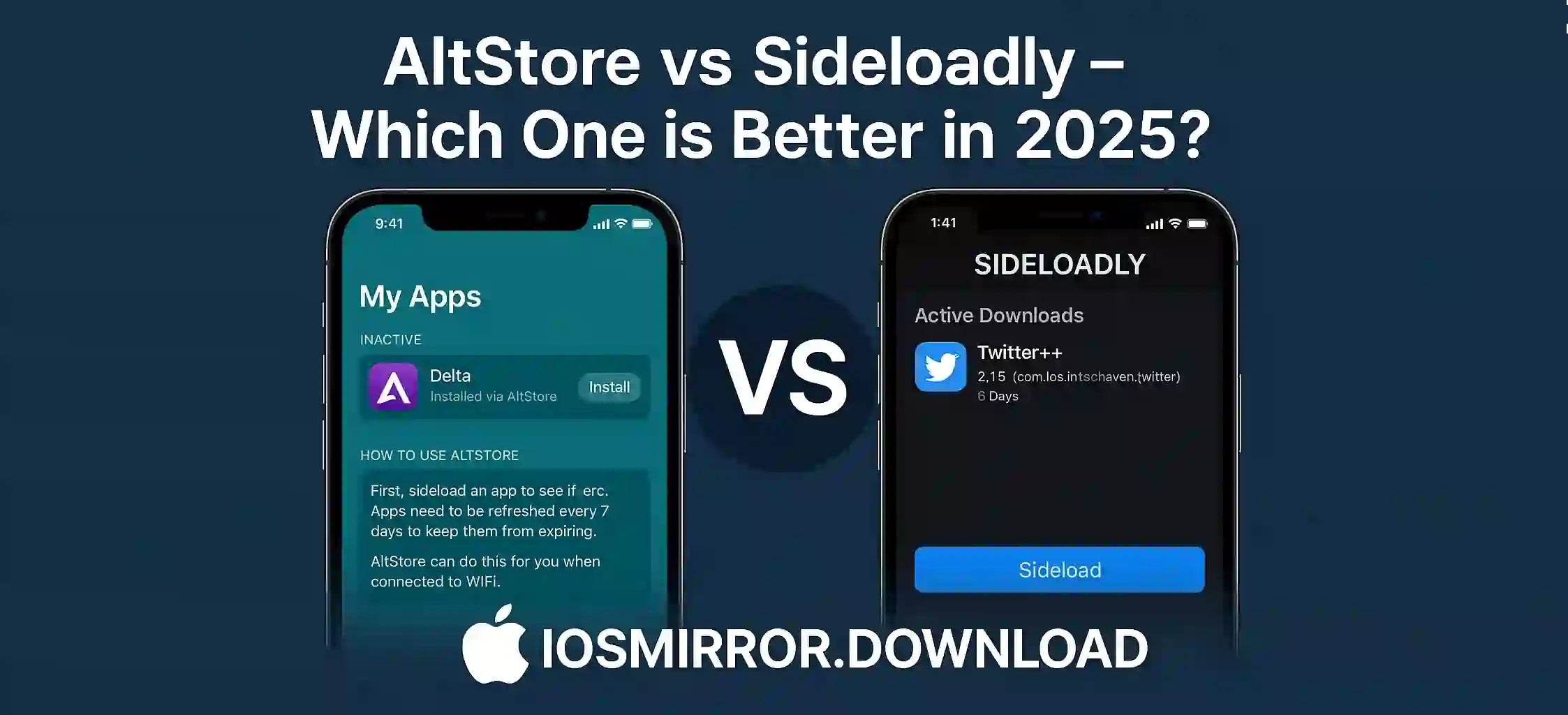 AltStore vs Sideloadly – Which One is Better in 2025?